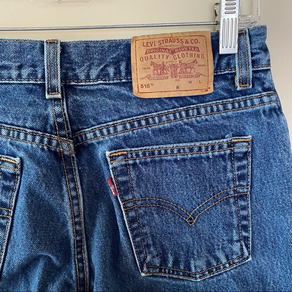 VINTAGE Levi’s 518 Bootcut Jean Made in USA - Picture 6 of 8